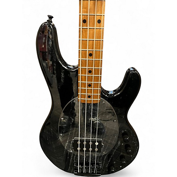 Used Sterling by Music Man Ray34 Sassafras Black Electric Bass Guitar