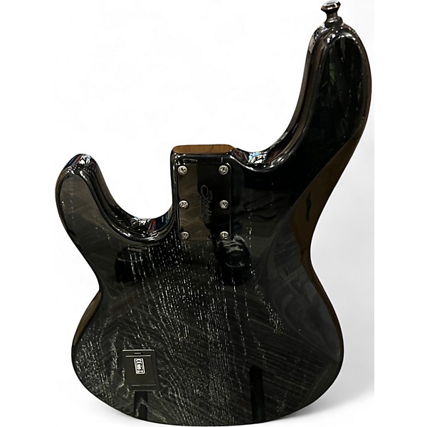 Used Sterling by Music Man Ray34 Sassafras Black Electric Bass Guitar