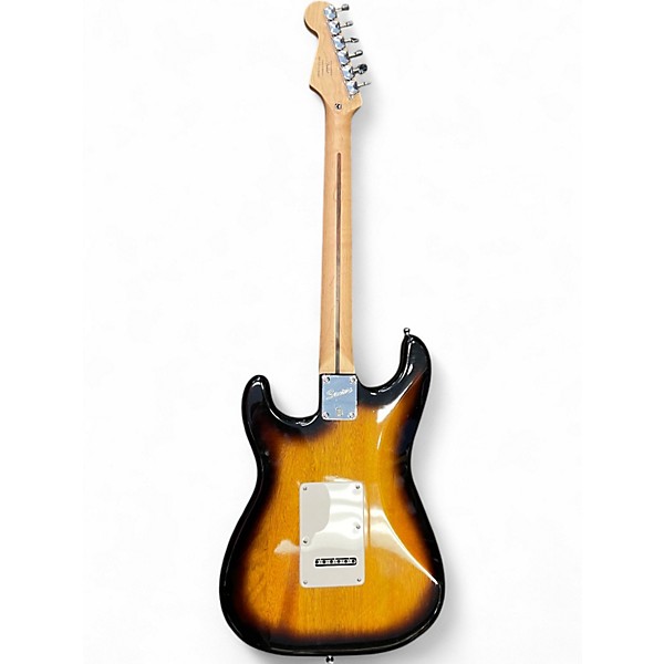 Used Squier Bullet Stratocaster HSS Brown Sunburst Solid Body Electric Guitar