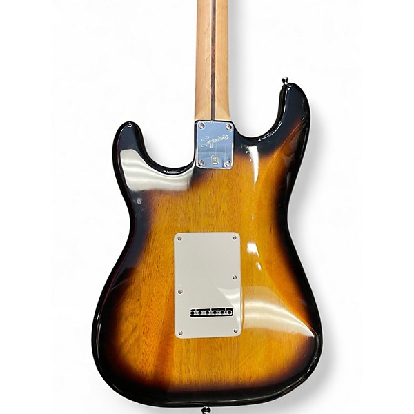 Used Squier Bullet Stratocaster HSS Brown Sunburst Solid Body Electric Guitar