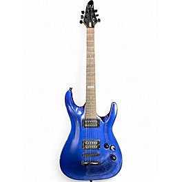 Used ESP LTD H100 Blue Solid Body Electric Guitar