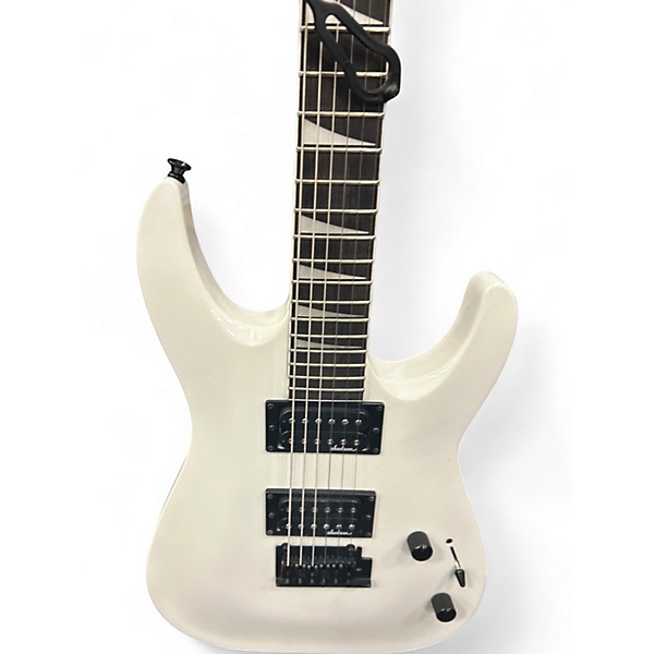 Used Jackson JS22 Dinky Arctic White Solid Body Electric Guitar