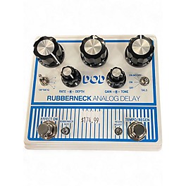 Used DOD Rubberneck Analog Delay Effect Pedal