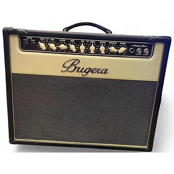 Used Bugera V22 22W 1x12 Tube Guitar Combo Amp