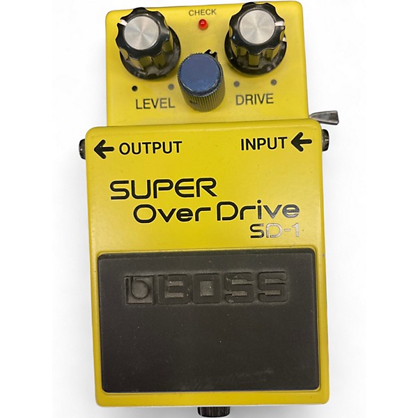 Used BOSS SD1 Super Overdrive MONTE ALLUMS MOD Effect Pedal