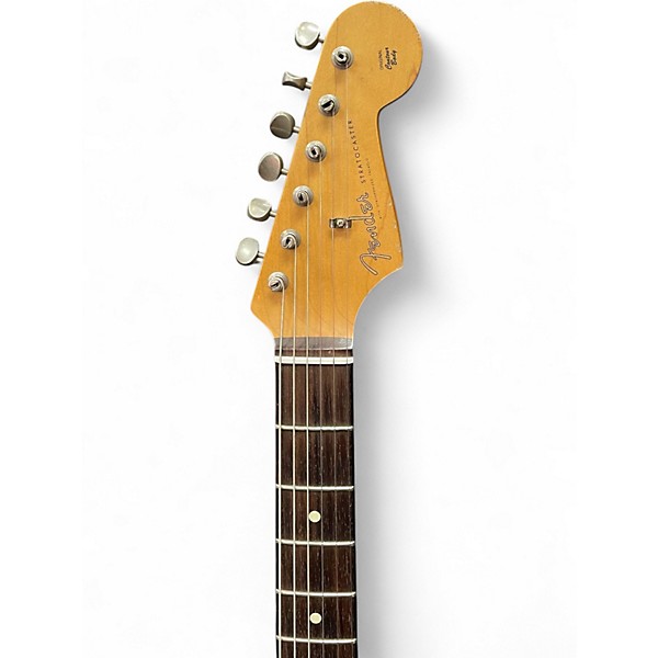 Used 2012 Fender Road Worn 1960S Stratocaster 3 Tone Sunburst Solid Body Electric Guitar