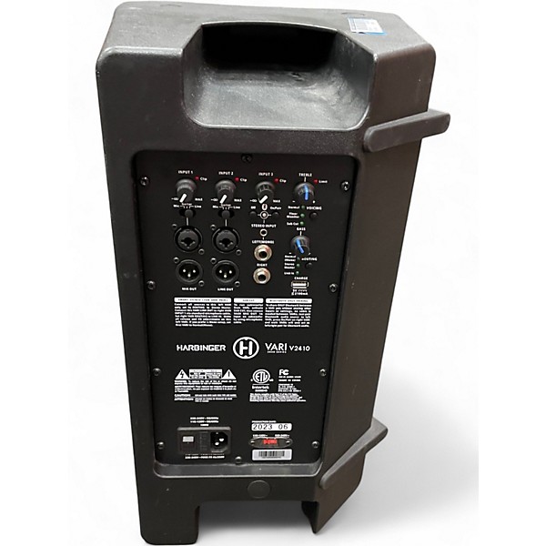 Used Harbinger VARI 2410 Powered Speaker