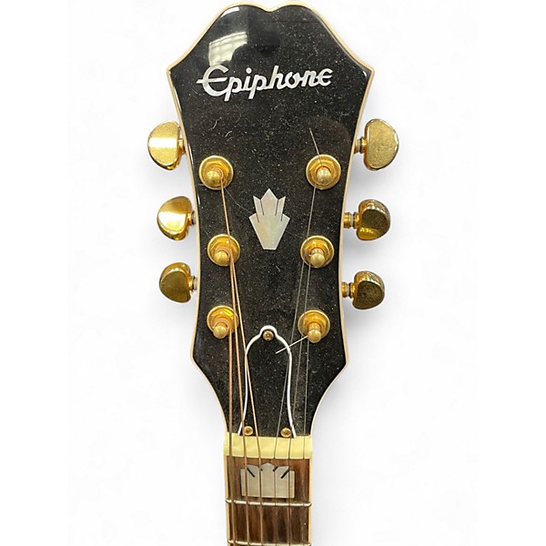 Used Epiphone J-200 EC Studio Natural Acoustic Electric Guitar