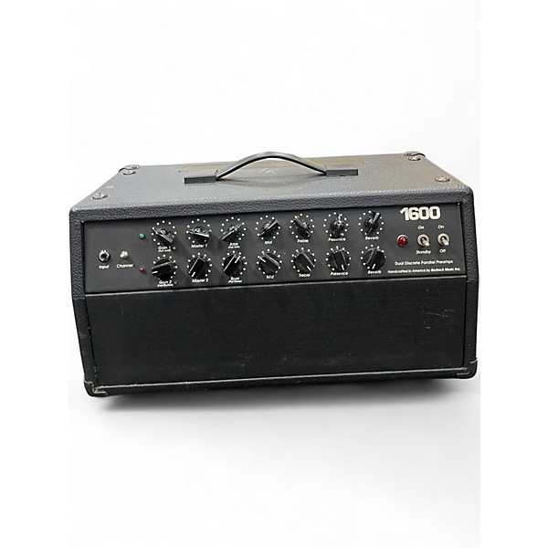 Used Bedrock 1600 DUAL DISCRETE PARALLEL PREAMPS Tube Guitar Amp Head