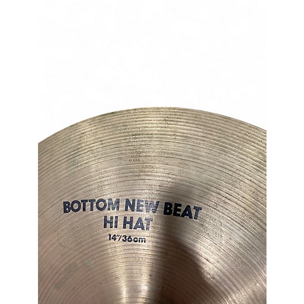 Used Zildjian 14in New Beat Hi Hat Pair Cymbal