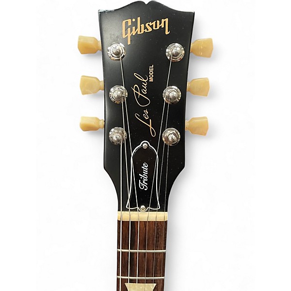 Used Gibson Les Paul Tribute Sunburst Solid Body Electric Guitar