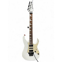 Used Ibanez RG350DX RG Series WHITE Solid Body Electric Guitar