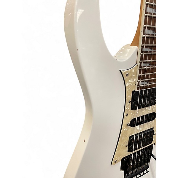 Used Ibanez RG350DX RG Series WHITE Solid Body Electric Guitar