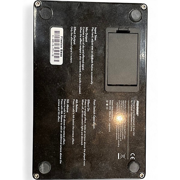 Used Fishman Fission Bass Bass Effect Pedal