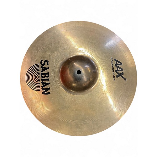 Used SABIAN 14in AAX X-plosion Hi-Hat (Pair) Cymbal
