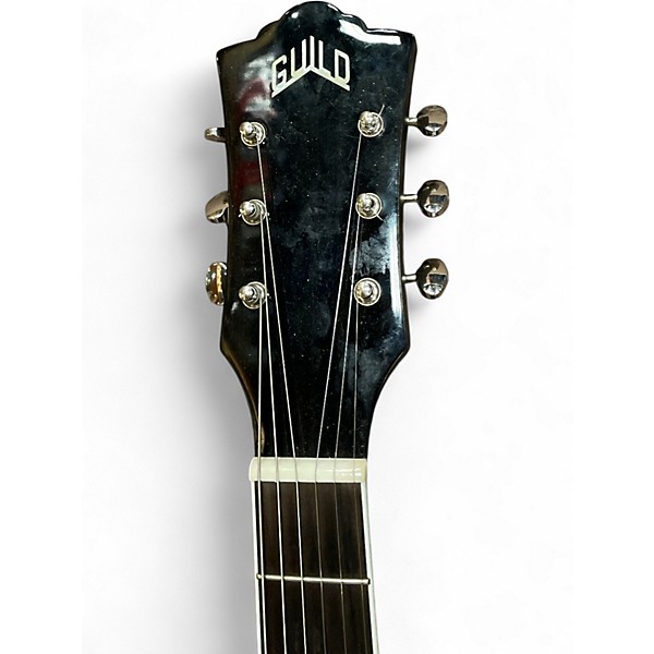 Used Guild OM-260CE Deluxe Flamed Mahogany Acoustic Guitar