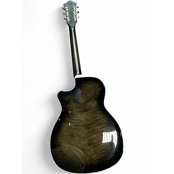 Used Guild OM-260CE Deluxe Flamed Mahogany Acoustic Guitar