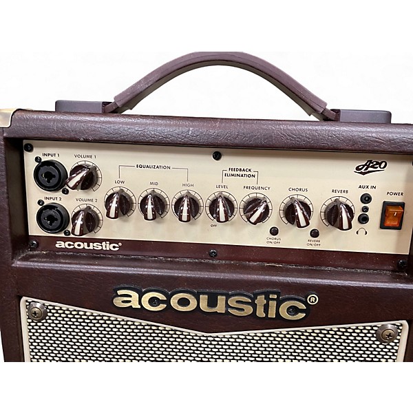 Used Acoustic A20 20W Acoustic Guitar Combo Amp