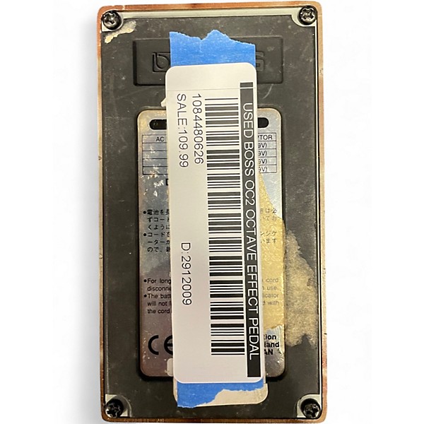 Used BOSS OC2 Octave Effect Pedal