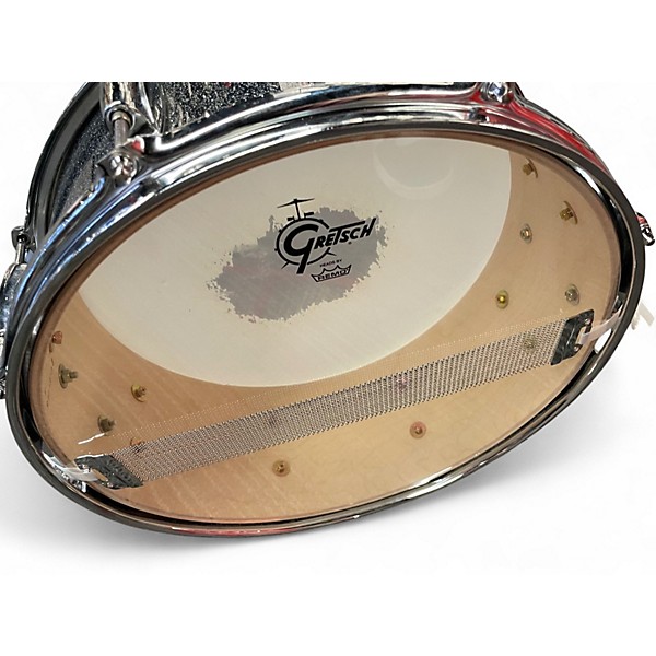 Used Gretsch Drums 14in Catalina Maple Snare Black Stardust Drum