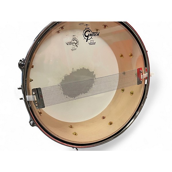 Used Gretsch Drums 14in Catalina Maple Snare Black Stardust Drum