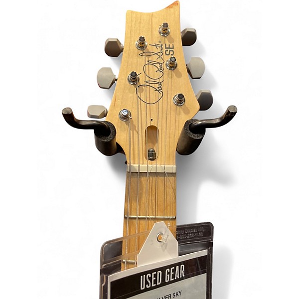 Used PRS SE Silver Sky Purple Solid Body Electric Guitar