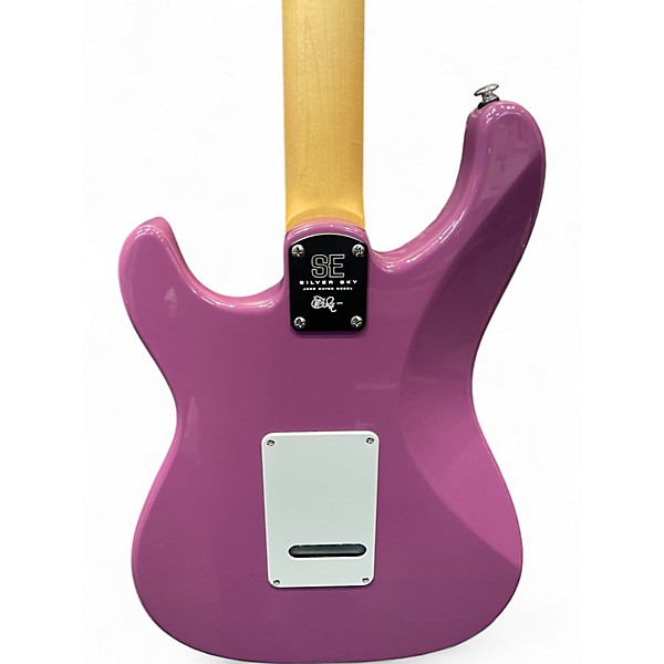 Used PRS SE Silver Sky Purple Solid Body Electric Guitar