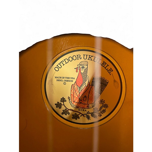 Used Outdoor PLASTIC TENOR BROWN Ukulele