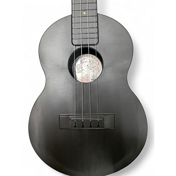 Used Outdoor PLASTIC TENOR GREY BLACK Ukulele
