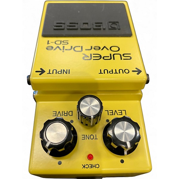 Used BOSS SD1 Super Overdrive Effect Pedal