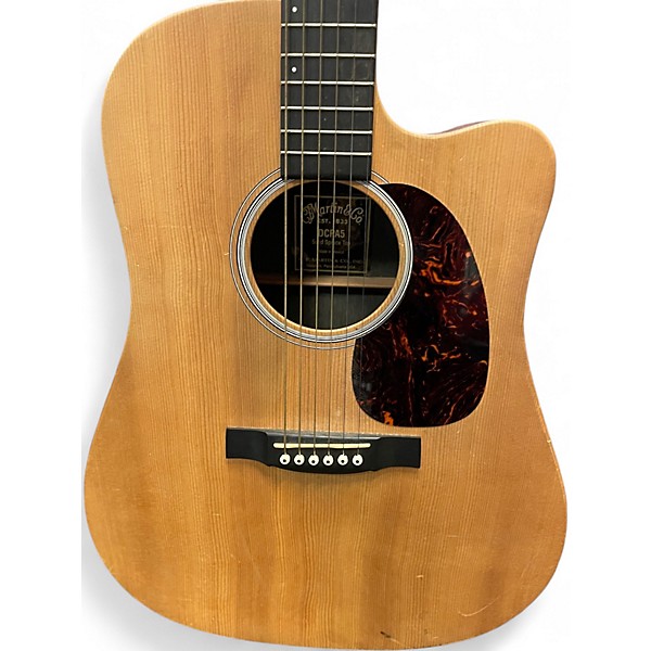 Used Martin DCPA5 Natural Acoustic Electric Guitar