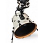 Used DW 2 Piece BOP Pearl White Drum Kit