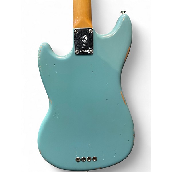 Used Fender JUSTIN MENDEL JOHNSON Daphne Blue Electric Bass Guitar