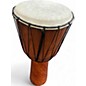 Used Miscellaneous WOOD CARVED DJEMBE Djembe
