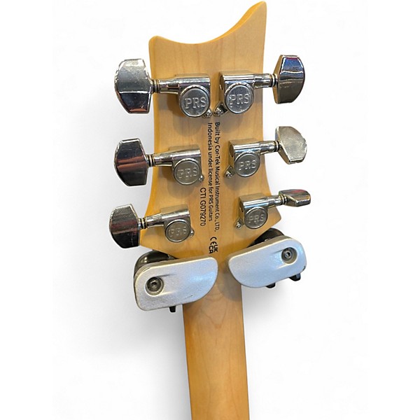 Used PRS SE24 Turquoise Solid Body Electric Guitar