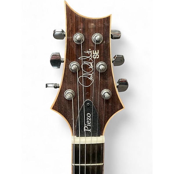 Used PRS PIEZO SE 2 Tone Sunburst Hollow Body Electric Guitar