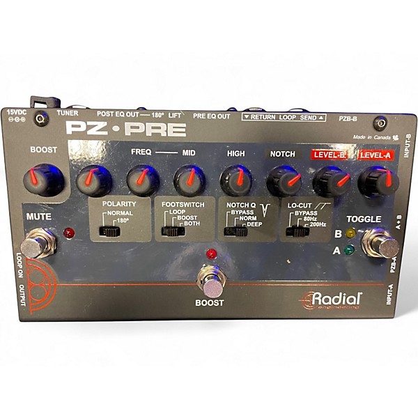 Used Radial Engineering PZ-PRE Effect Pedal