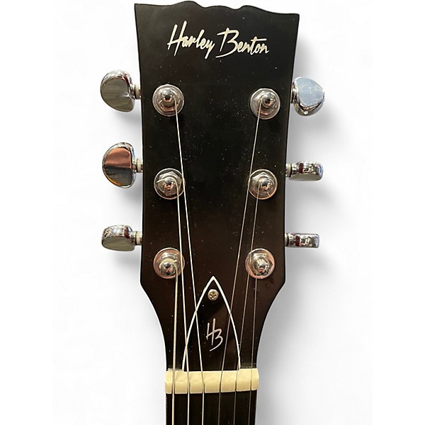 Used Harley Benton DC Junior Red Solid Body Electric Guitar