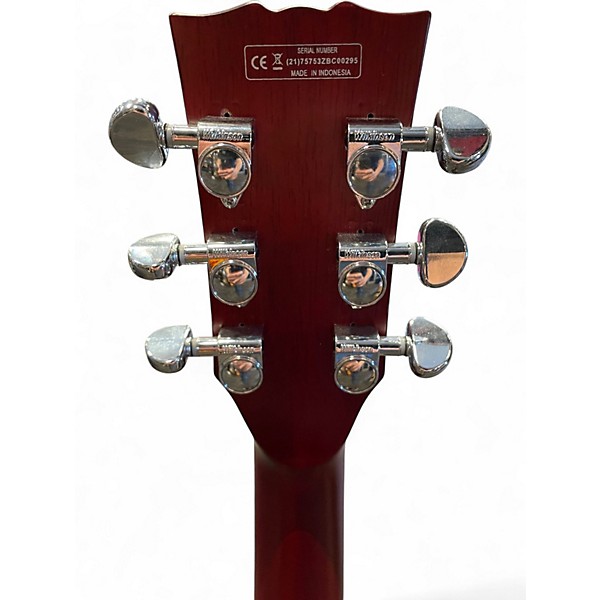 Used Harley Benton DC Junior Red Solid Body Electric Guitar