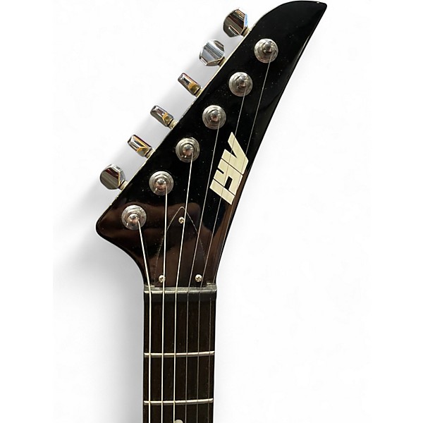 Used Ivy J Style Black Solid Body Electric Guitar