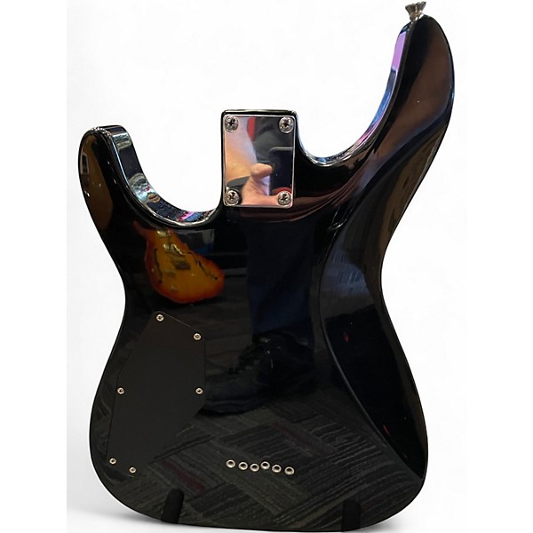 Used Ivy J Style Black Solid Body Electric Guitar