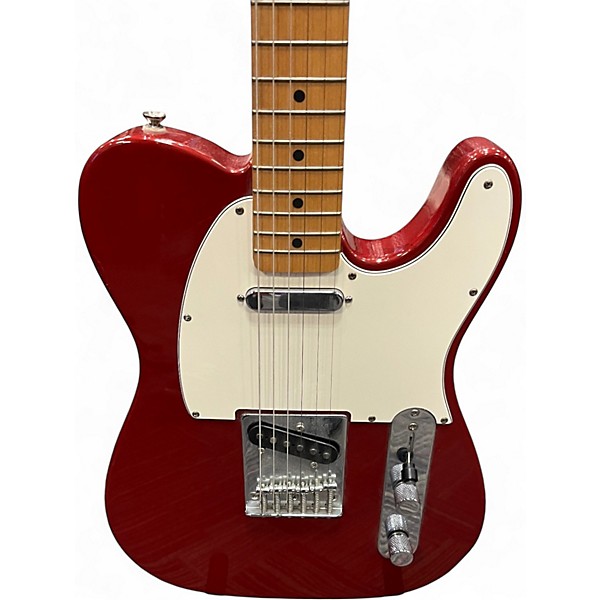 Used Squier Telecaster red Solid Body Electric Guitar