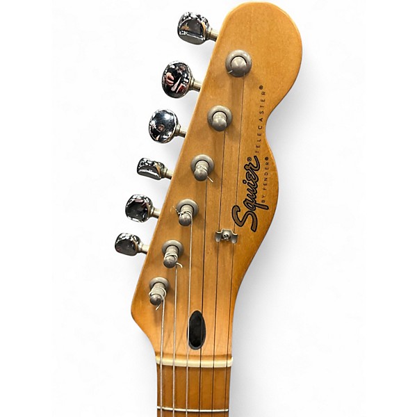 Used Squier Telecaster red Solid Body Electric Guitar