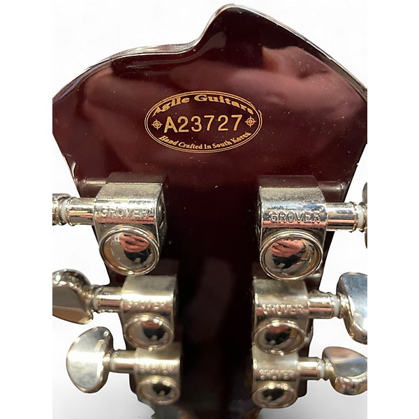 Used Agile 200 Sunburst Solid Body Electric Guitar