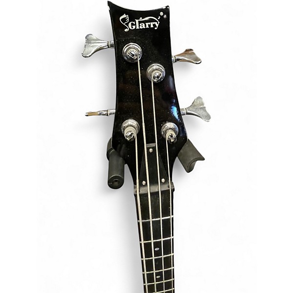 Used Glarry PJ BASS Black Electric Bass Guitar