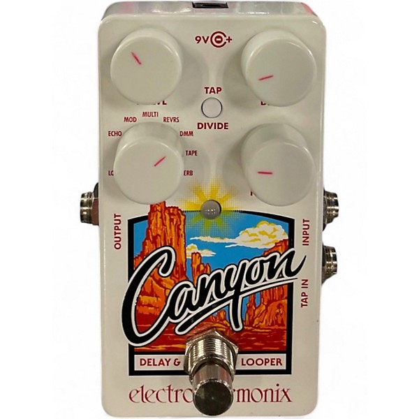 Used Electro Harmonix CANYON Effect Pedal