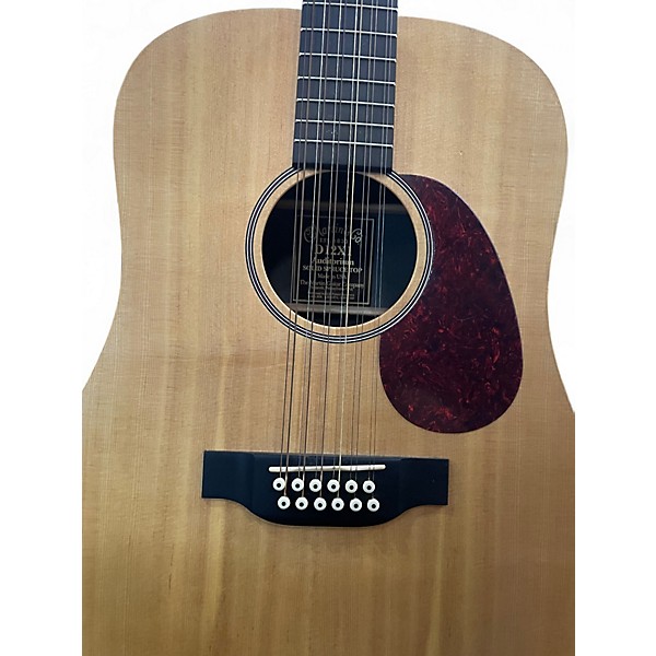 Used Martin D12X1 Natural 12 String Acoustic Guitar