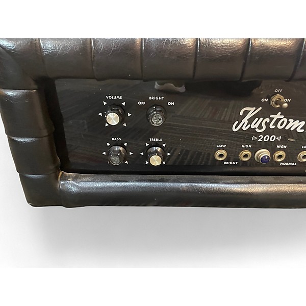 Used Kustom K200 B-1 Bass Amp Head
