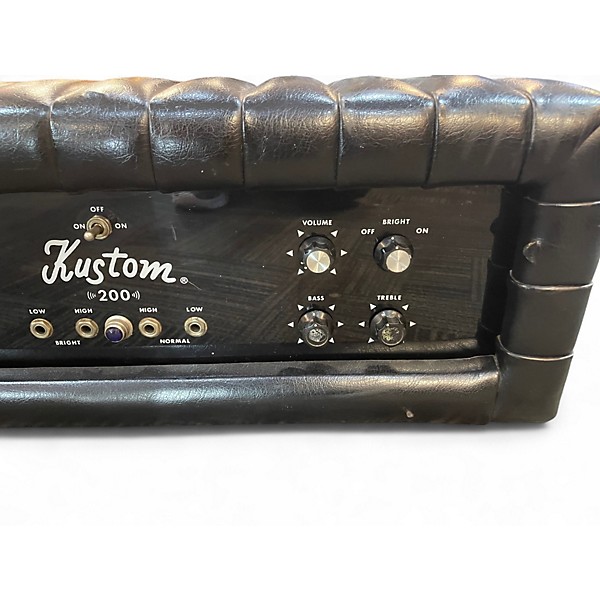 Used Kustom K200 B-1 Bass Amp Head