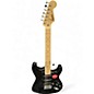 Used Squier Stratocaster HSS Black Solid Body Electric Guitar thumbnail
